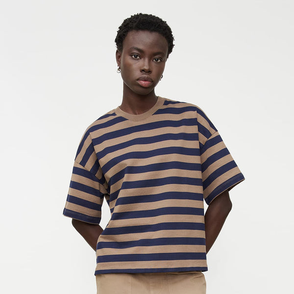 Uniqlo boxy crew top neck