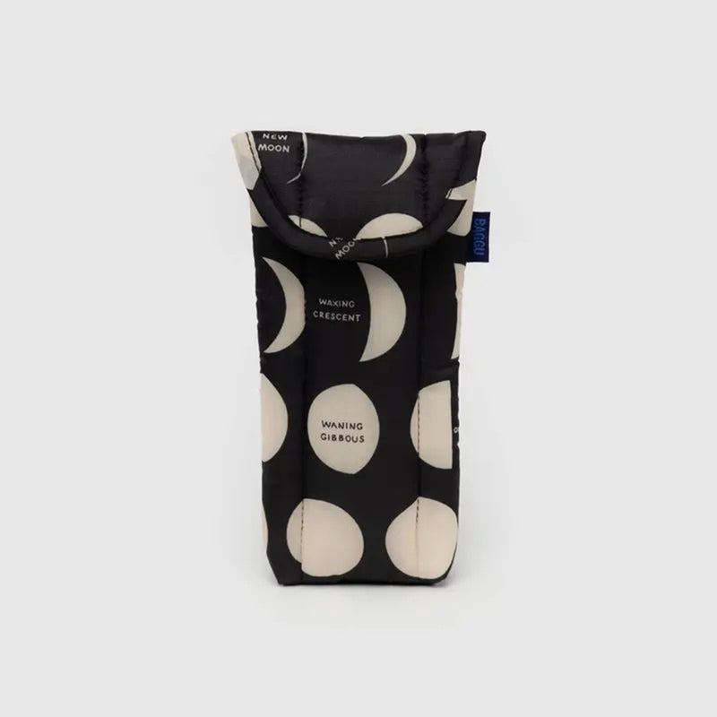 Puffy Glasses Case - Moon