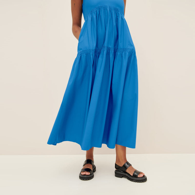 Kowtow Aurora  Dress - Ocean