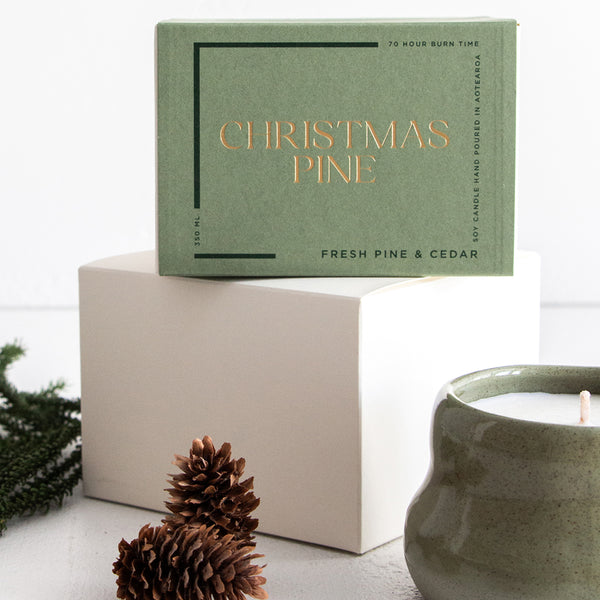 A&C Christmas Candle - Fresh Pine