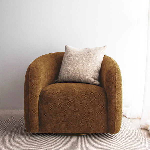 Xander Swivel Armchair - Ginger