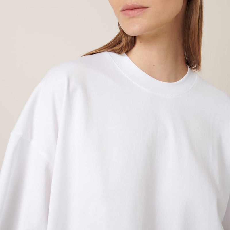 Oversized Boxy Tee  - White