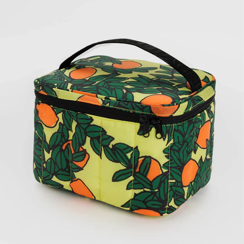 Puffy Lunch Bag - Orange Trees