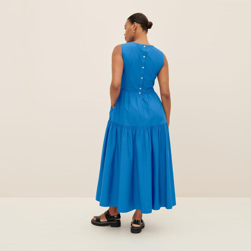 Kowtow Aurora  Dress - Ocean