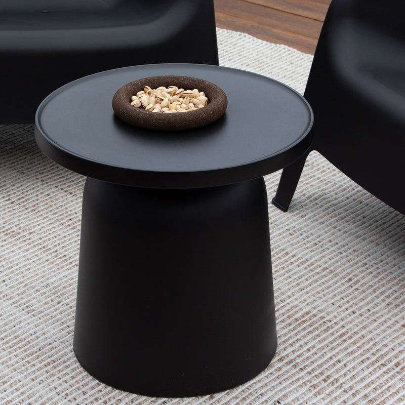 Hug Outdoor Side Table - Black