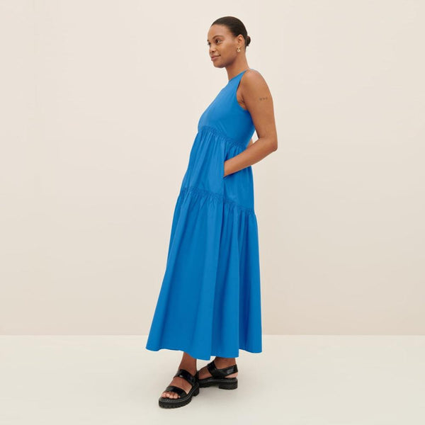 Kowtow Aurora  Dress - Ocean