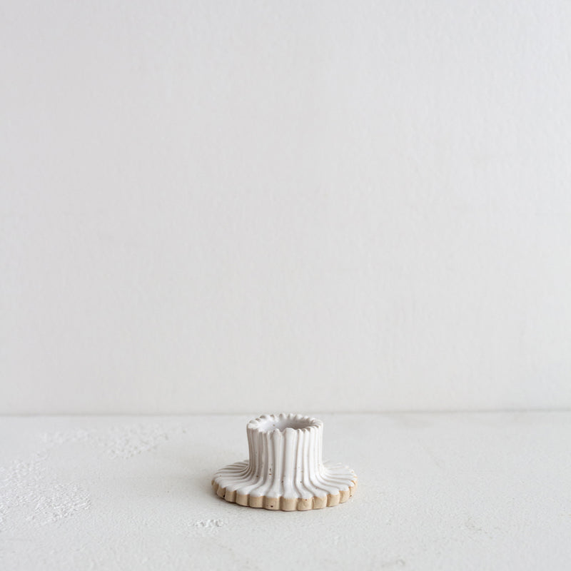 Petal Ceramic Candleholder - Short