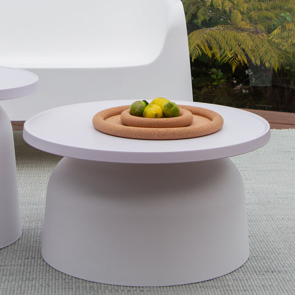 Hug Outdoor Coffee Table - White