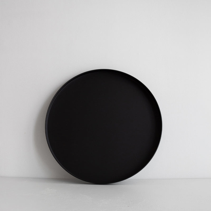 Round Tray - Black