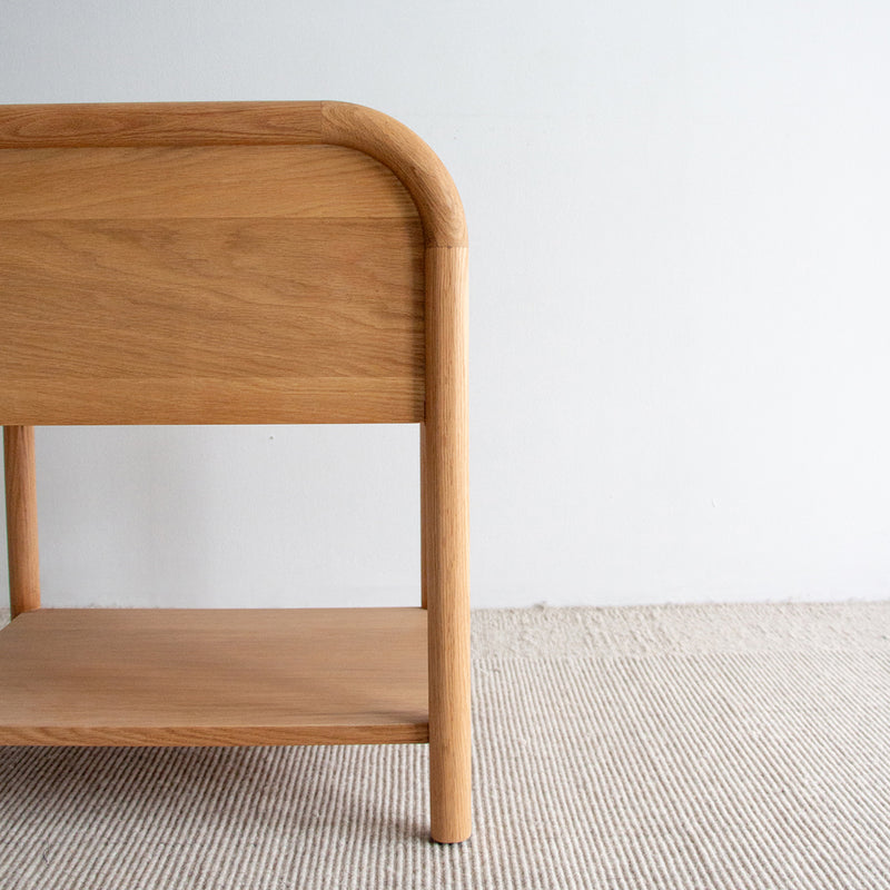 Noah Bedside Table - Natural Oak