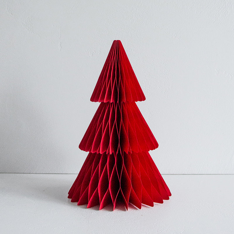 Standing Honeycomb Tree - Red 35cm