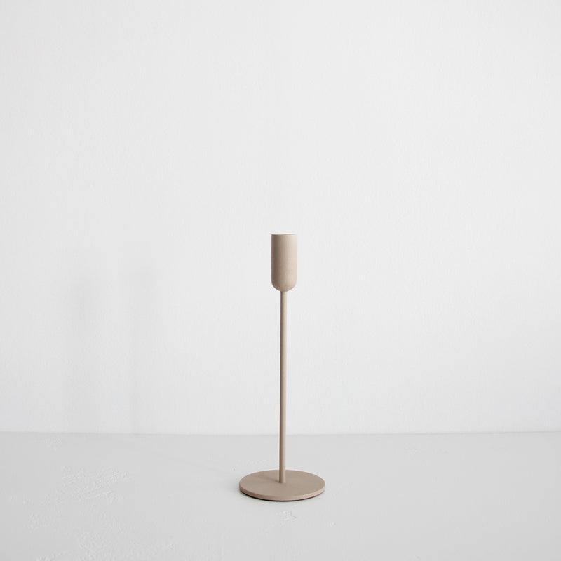 Mona Candleholder  Small - Latte