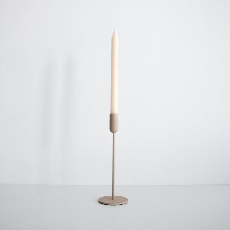 Mona Candleholder  Small - Latte