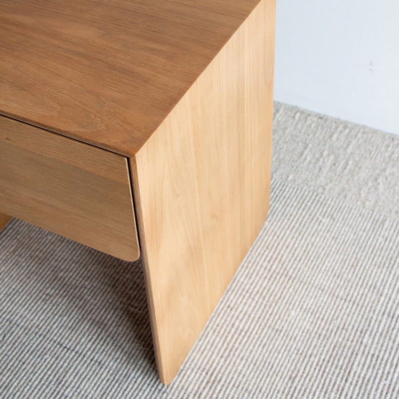 Alexander Bedside Table - Natural Oak