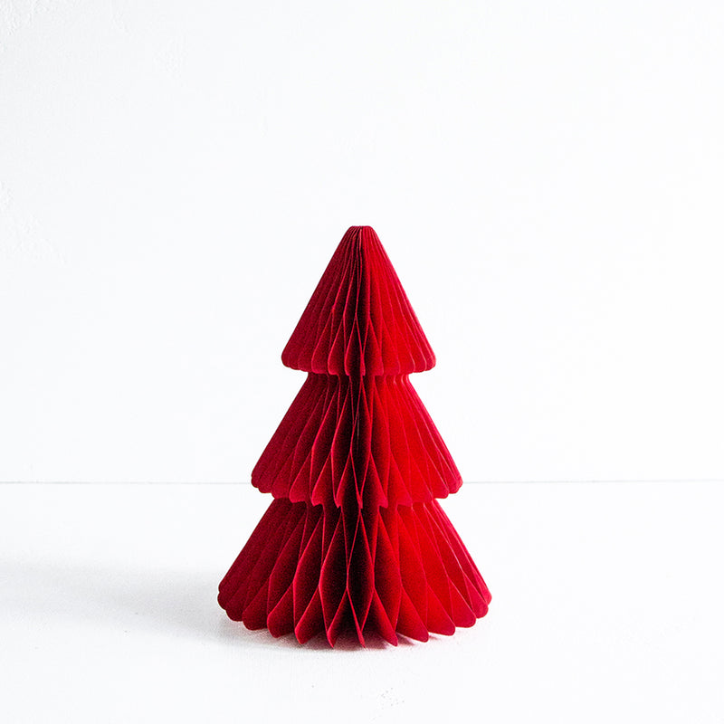 Standing Honeycomb Tree - Red 25cm