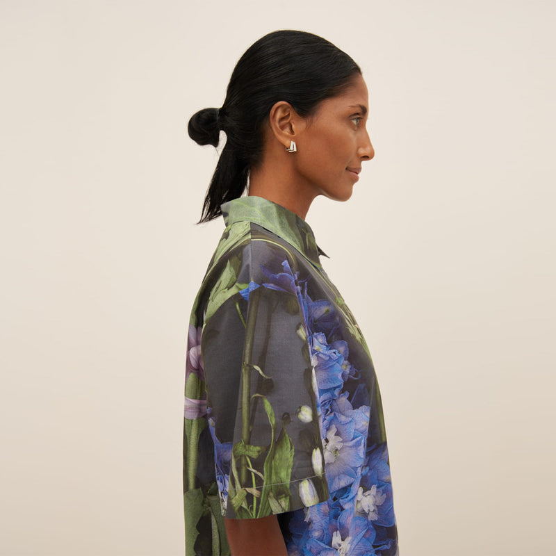 Bloom Shirt - Delphinium