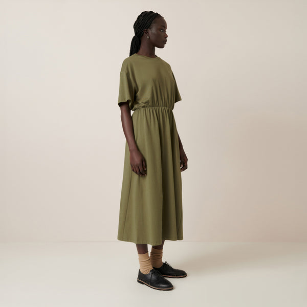 T-Shirt Dancer Dress - Cedar