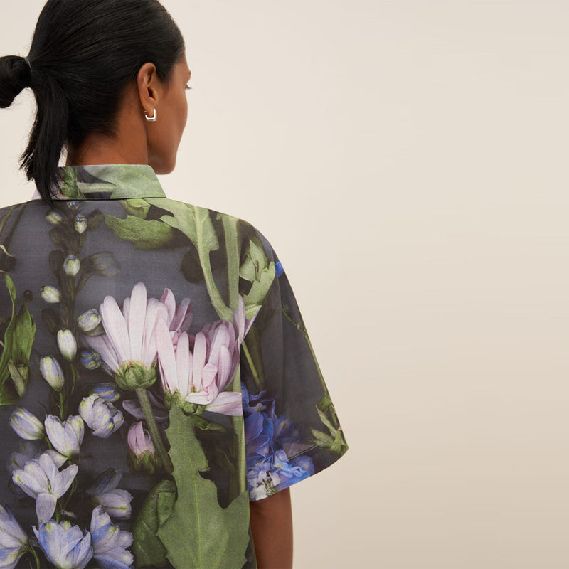 Bloom Shirt - Delphinium