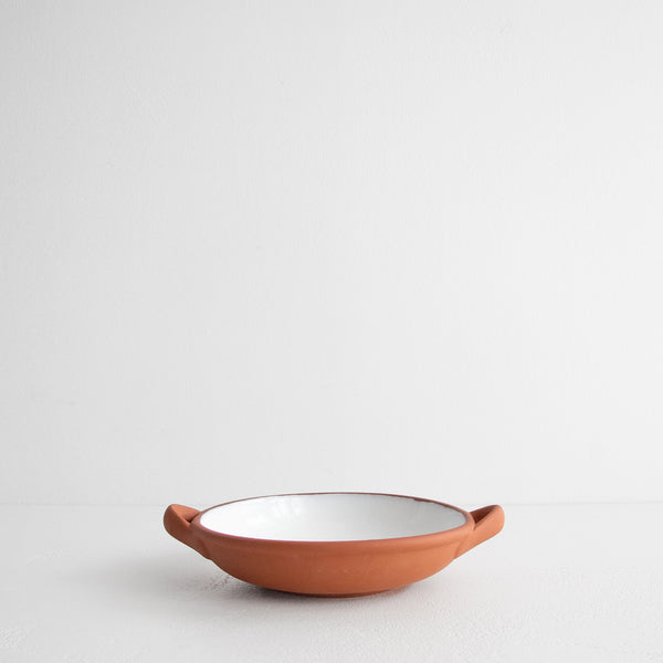 Terracotta Dish with Handle - Large