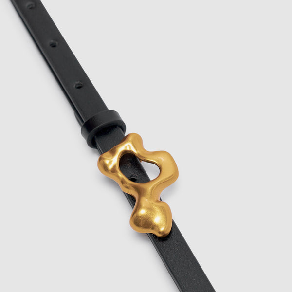 Leandra Belt - Black/Gold