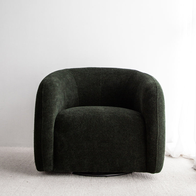 Xander Swivel Armchair - Forest