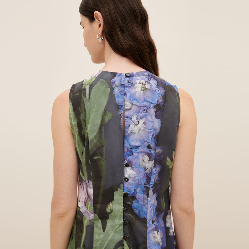 Mosaic Dress - Delphinium