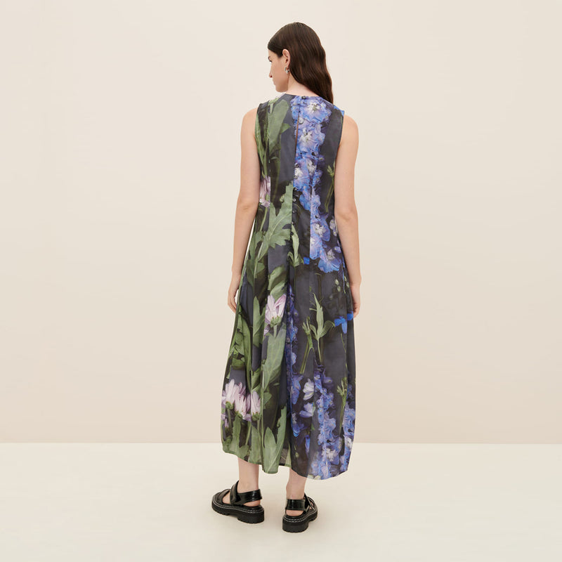 Mosaic Dress - Delphinium