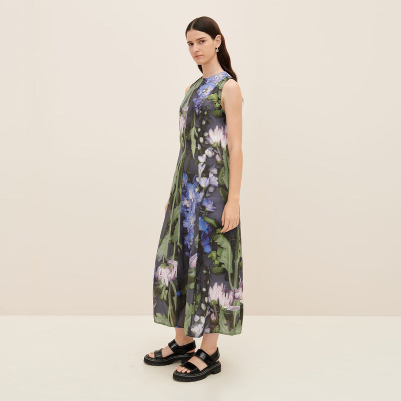 Mosaic Dress - Delphinium