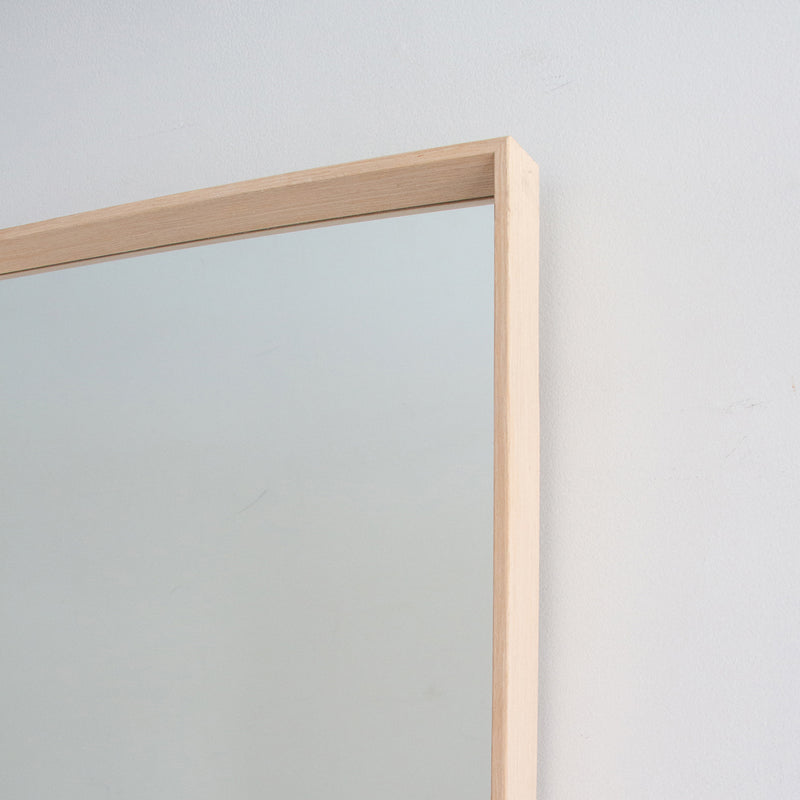 Hugo Light Timber Wall Mirror