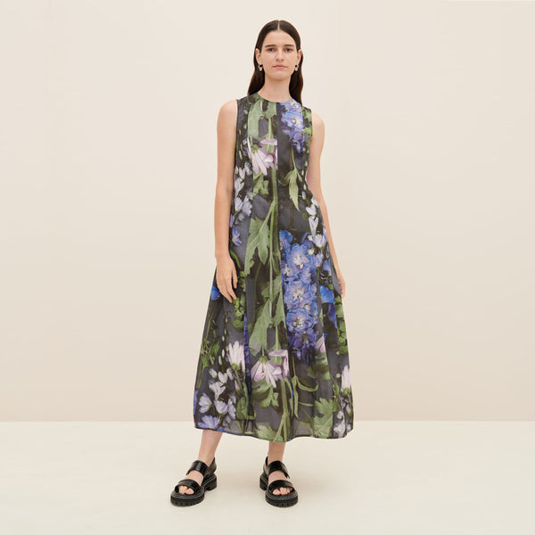 Mosaic Dress - Delphinium