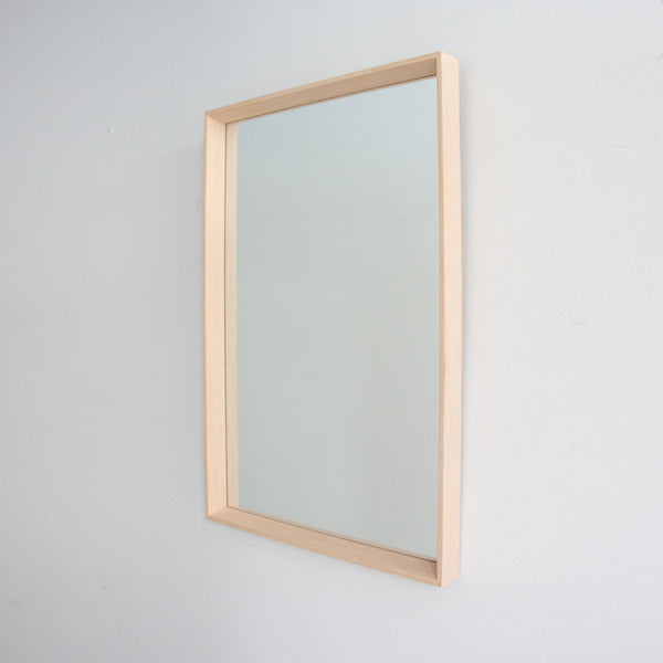 Hugo Light Timber Wall Mirror