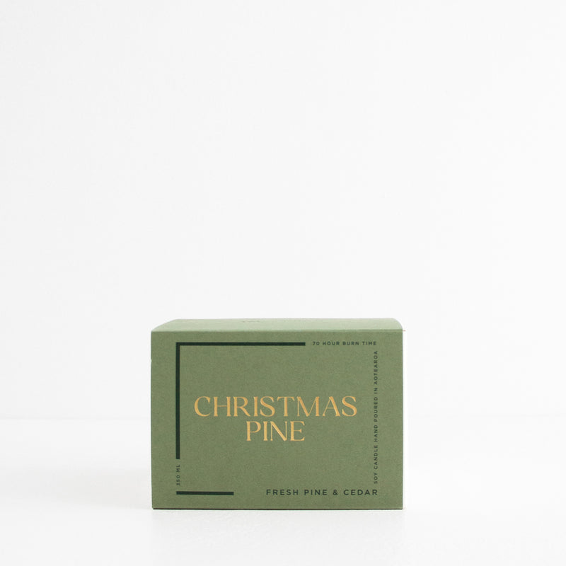 A&C Christmas Candle - Fresh Pine