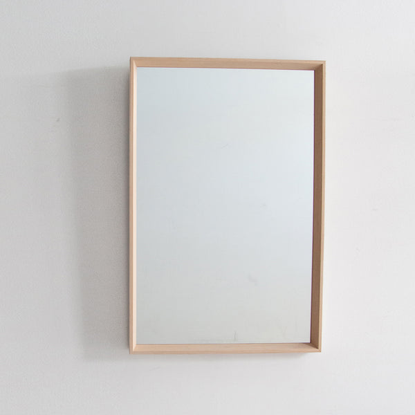 Hugo Light Timber Wall Mirror