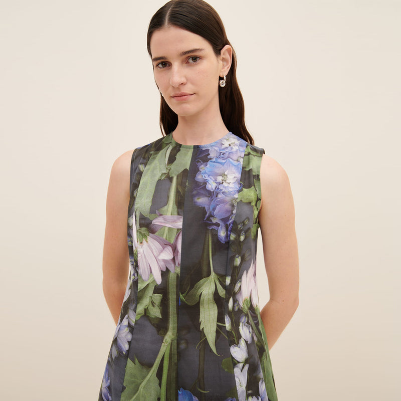 Mosaic Dress - Delphinium