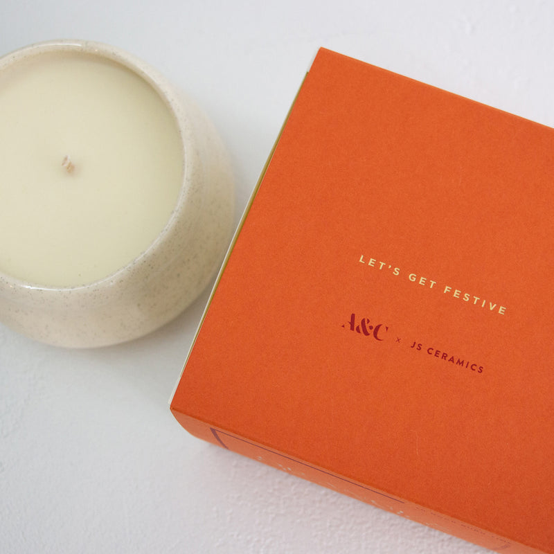 A&C Christmas Candle - Orange & Cinnamon