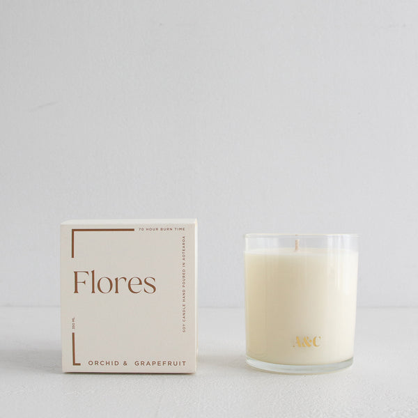 A&C Flores Soy Candle