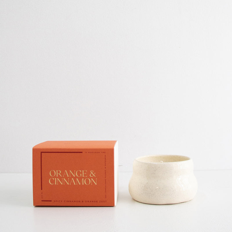 A&C Christmas Candle - Orange & Cinnamon