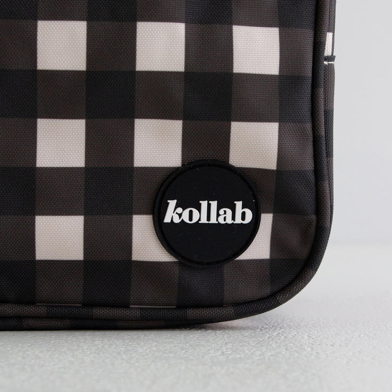 Travel Bag - Black Check