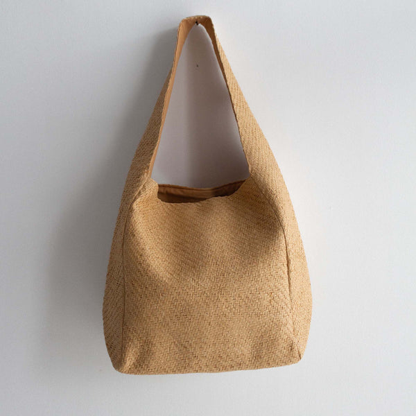 Byron Raffia Bag - Natural