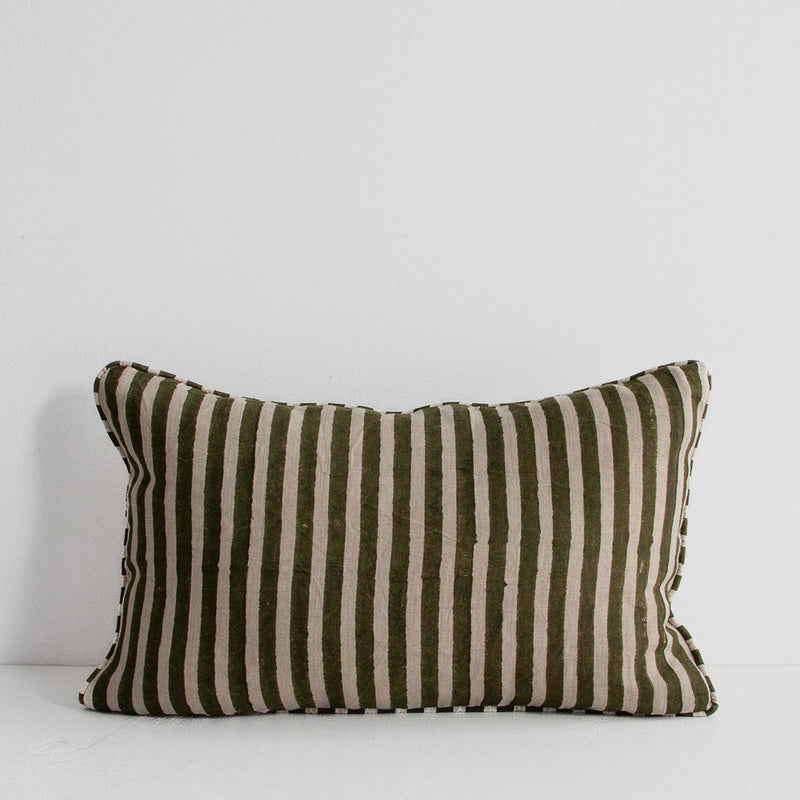 Quinn Lumbar Cushion - Olive