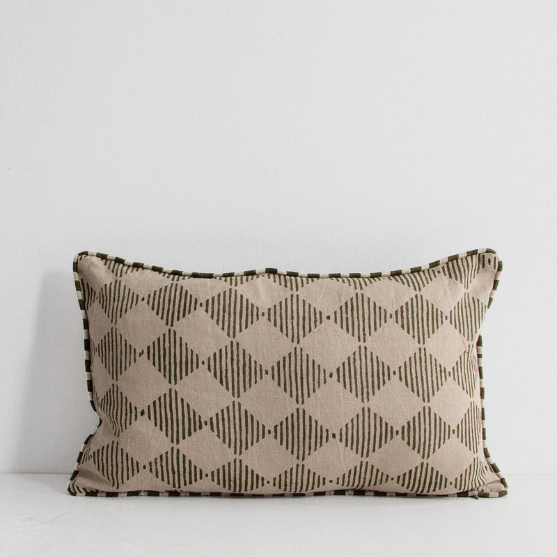 Quinn Lumbar Cushion - Olive