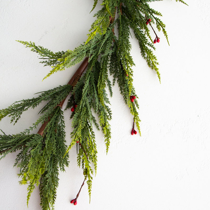 Juniper & Red Berry Garland