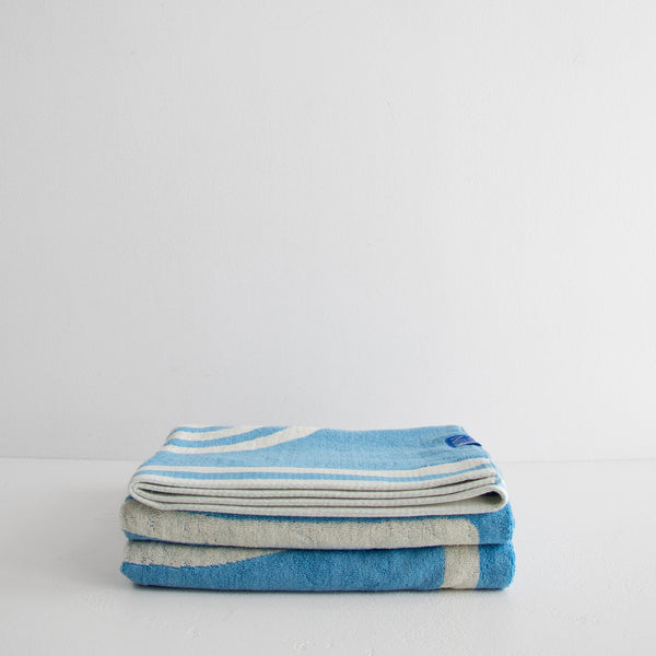 Sardinia Double Towel - Blue