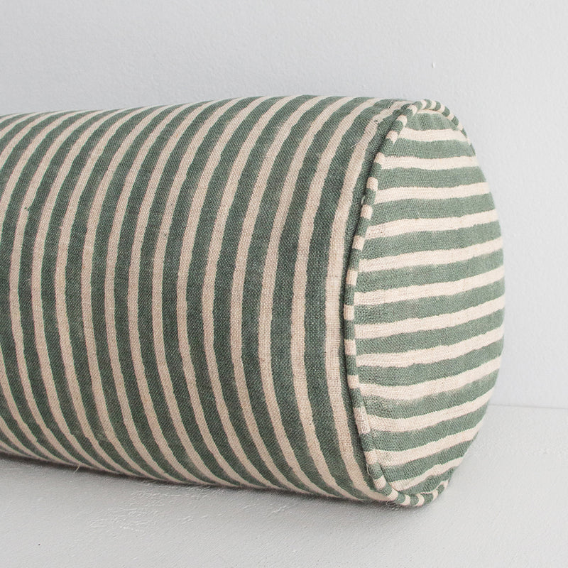 Margot Bolster Cushion - Jade