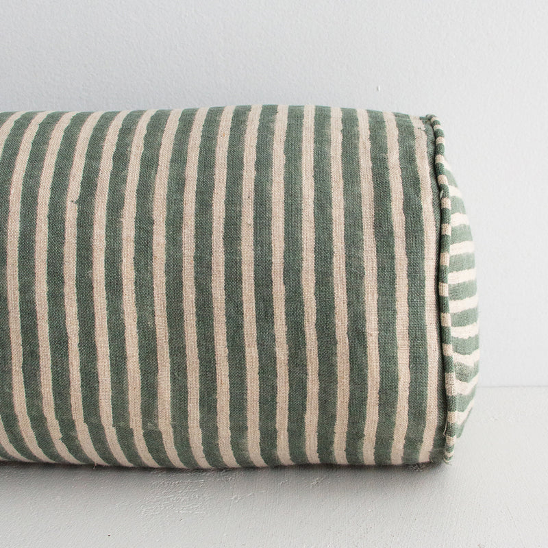 Margot Bolster Cushion - Jade