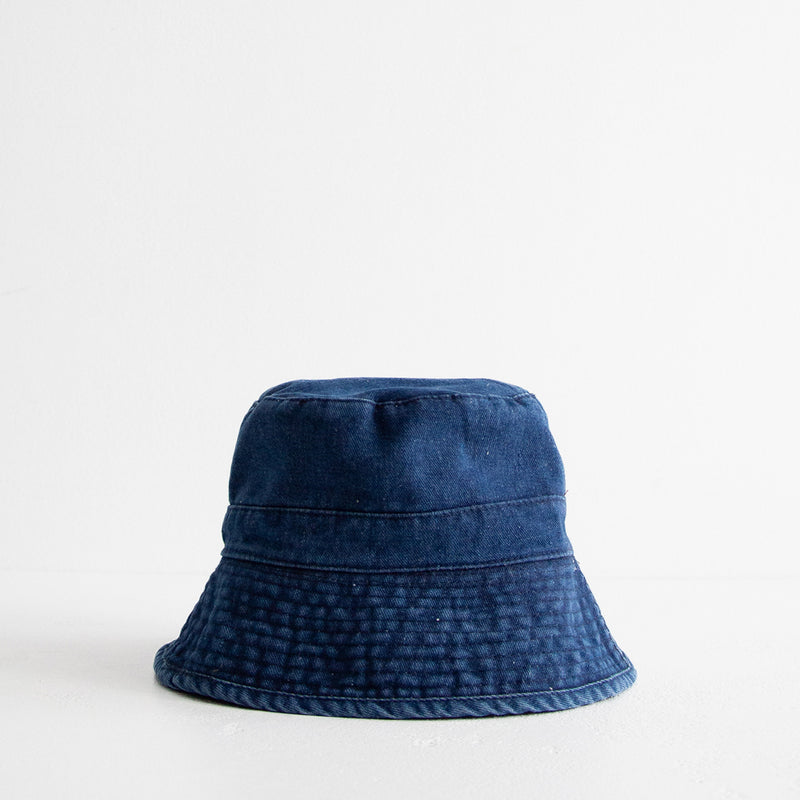 Dark Denim Bucket Hat