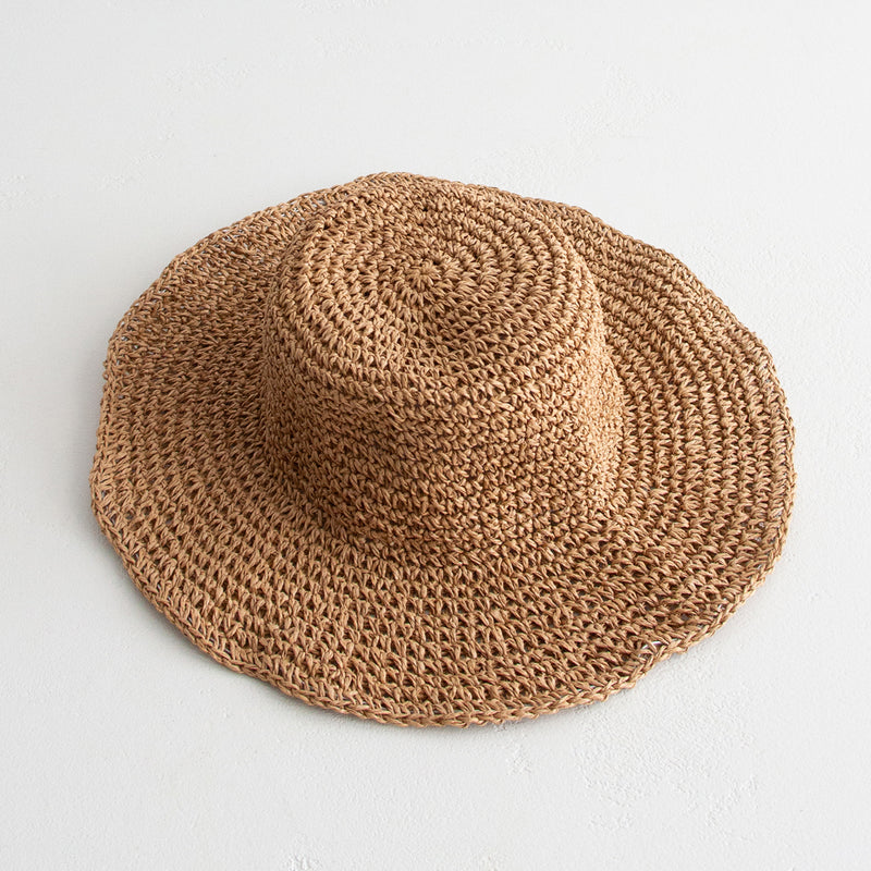 Raffia Foldable Hat