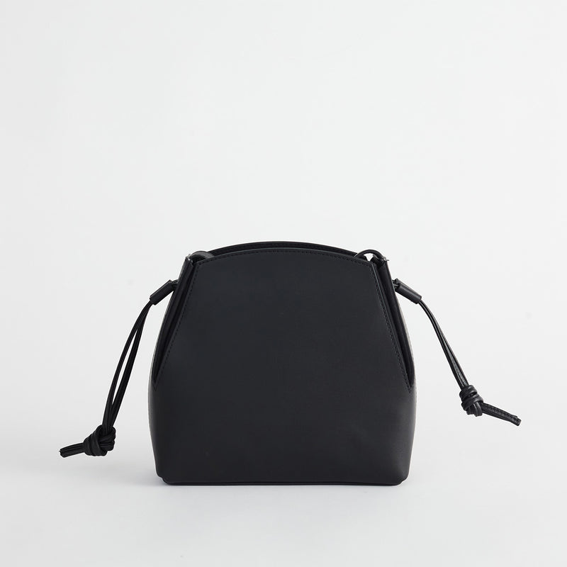 Paola Knotted Leather Crossbody