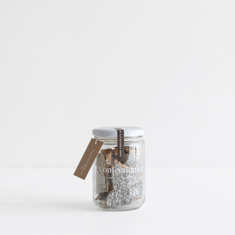 Dark Chocolate and Almond Toffee Jar - 85g