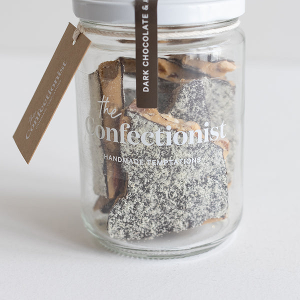 Dark Chocolate and Almond Toffee Jar - 85g